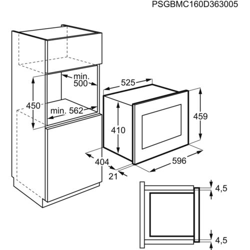 Microwave Aeg MBE2658DEM